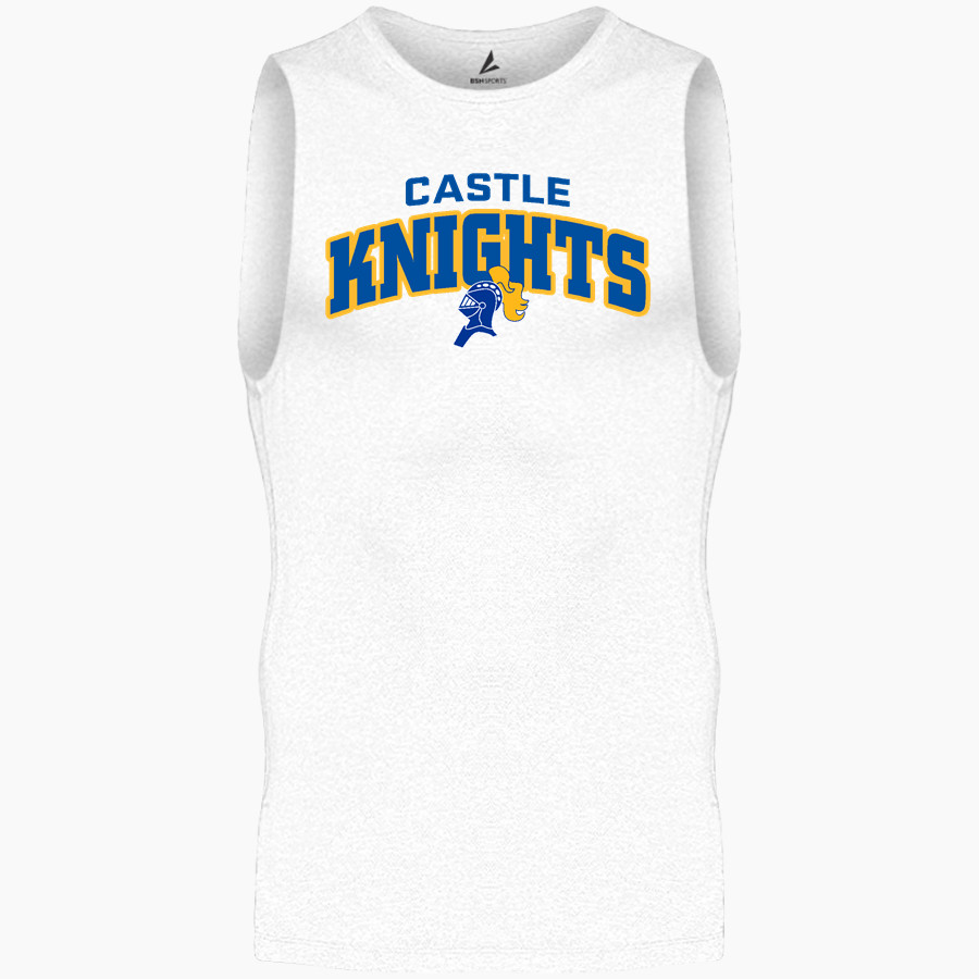 Castle Knights BSN SPORTS Men's Sleeveless Compression Top