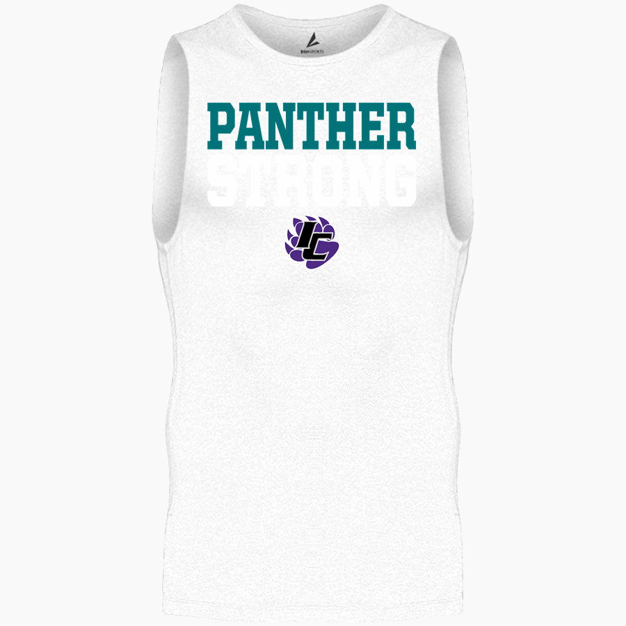 Indian Creek Panthers <span class="pdp-name-mascot">Indian Creek Panthers</span> BSN SPORTS Men's Sleeveless Compression Top