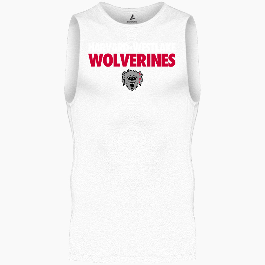 Harvard-Westlake The Official Online Store BSN SPORTS Men's Sleeveless Compression Top
