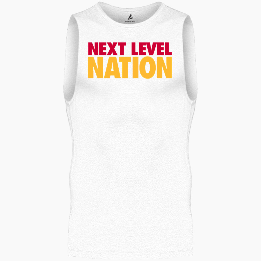Next Level Performance Academy Next Level <span class="pdp-name-mascot">Next Level Performance Academy Next Level</span> BSN SPORTS Men's Sleeveless Compression Top