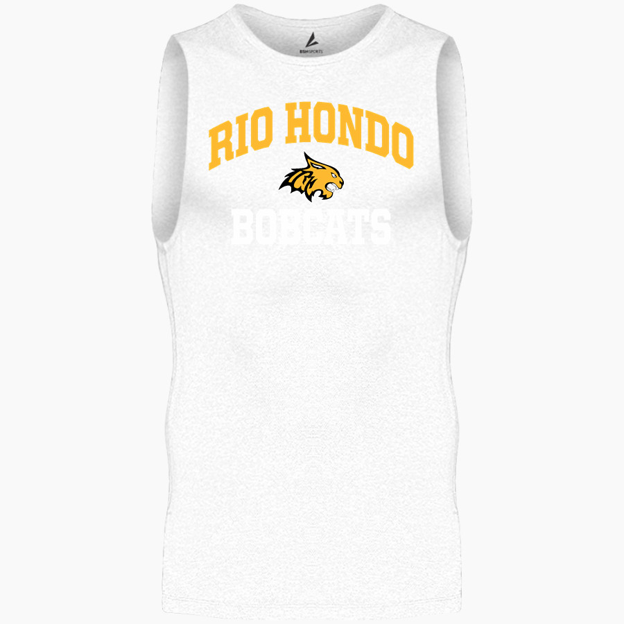 RIO HONDO HIGH SCHOOL BOBCATS <span class="pdp-name-mascot">RIO HONDO BOBCATS</span> BSN SPORTS Men's Sleeveless Compression Top