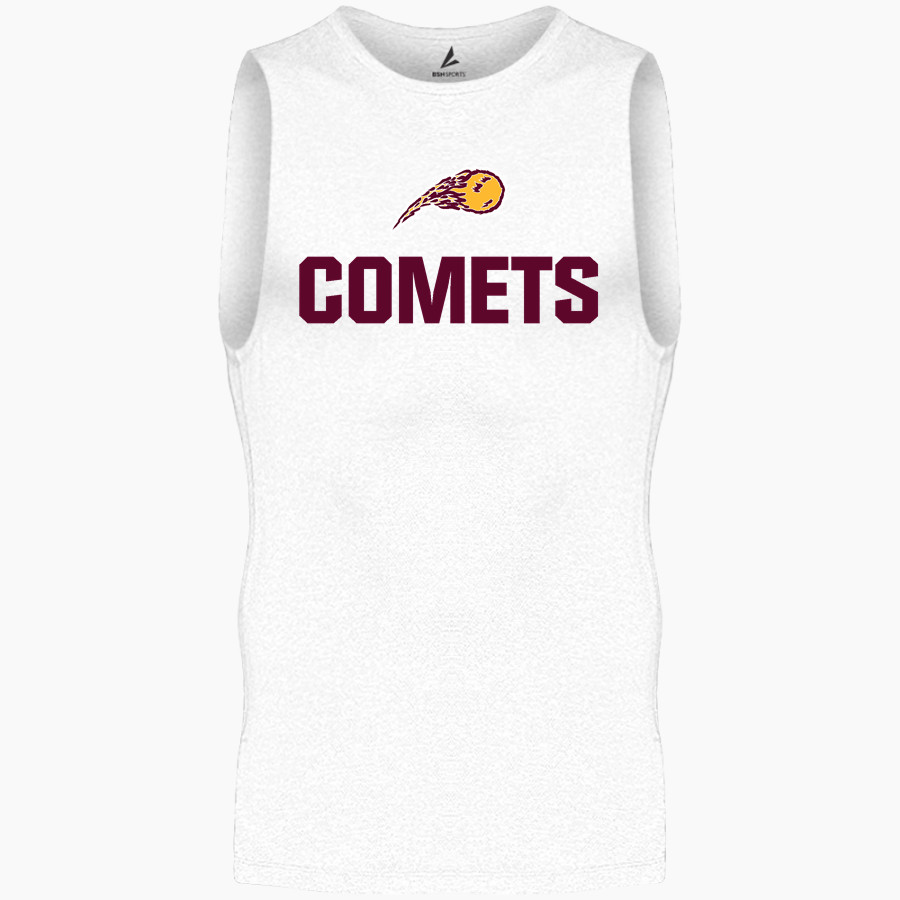 NORTHERN MICHIGAN CHRISTIAN HS COMETS <span class="pdp-name-mascot">NORTHERN MICHIGAN CHRISTIAN COMETS</span> BSN SPORTS Men's Sleeveless Compression Top