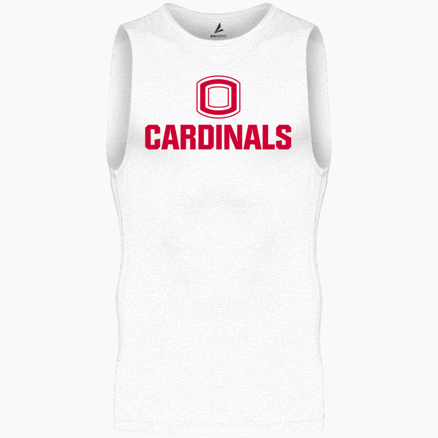 OSBORNE HIGH SCHOOL CARDINALS <span class="pdp-name-mascot">OSBORNE CARDINALS</span> BSN SPORTS Men's Sleeveless Compression Top