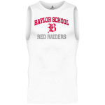 Baylor School Red Raiders <span class="pdp-name-mascot">Baylor School Red Raiders</span> BSN SPORTS Men's Sleeveless Compression Top Front Thumbnail