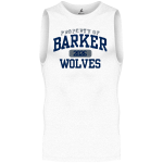 Barker Wolves <span class="pdp-name-mascot">Barker Wolves</span> BSN SPORTS Men's Sleeveless Compression Top Front Thumbnail
