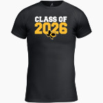 CRANDALL HIGH SCHOOL PIRATES <span class="pdp-name-mascot">CRANDALL PIRATES</span> BSN SPORTS Youth Short Sleeve Compression Top Front Thumbnail