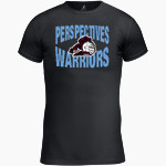 Perspectives Warriors BSN SPORTS Youth Short Sleeve Compression Top Front Thumbnail