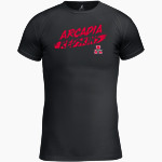 ARCADIA REDSKINS #redskinnation <span class="pdp-name-mascot">ARCADIA REDSKINS</span> BSN SPORTS Youth Short Sleeve Compression Top Front Thumbnail