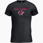 PLATTE-GEDDES COMMUNITY HIGH SCHOOL 11-5 BLACK PANTHERS BSN SPORTS Youth Short Sleeve Compression Top Front Thumbnail