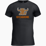 Sycamore Longhorns <span class="pdp-name-mascot">Sycamore Elementary School Longhorns</span> BSN SPORTS Youth Short Sleeve Compression Top Front Thumbnail