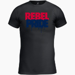 Carroll Rebels <span class="pdp-name-mascot">Carroll</span> BSN SPORTS Youth Short Sleeve Compression Top Front Thumbnail