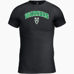 West Lutheran Warriors BSN SPORTS Youth Short Sleeve Compression Top Front Thumbnail