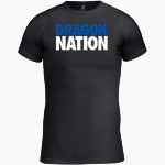 Mountainburg Dragons <span class="pdp-name-mascot">Mountainburg Dragons</span> BSN SPORTS Youth Short Sleeve Compression Top Front Thumbnail