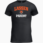 Lassen Community College Cougars <span class="pdp-name-mascot">Lassen Community College Cougars</span> BSN SPORTS Youth Short Sleeve Compression Top Front Thumbnail