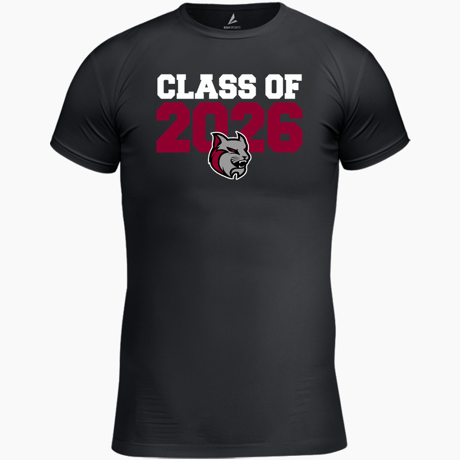 Anna Maria College Amcats <span class="pdp-name-mascot">Anna Maria College Amcats</span> BSN SPORTS Youth Short Sleeve Compression Top