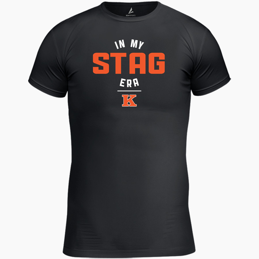 KINGSLEY HIGH SCHOOL STAGS <span class="pdp-name-mascot">KINGSLEY AREA STAGS</span> BSN SPORTS Youth Short Sleeve Compression Top