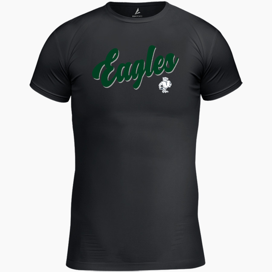 TEMPLETON HIGH SCHOOL EAGLES BSN SPORTS Youth Short Sleeve Compression Top