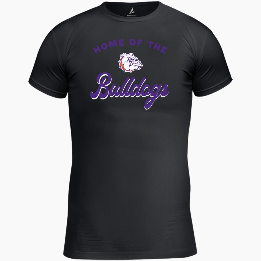 BEMENT MIDDLE SCHOOL BULLDOGS <span class="pdp-name-mascot">BEMENT BULLDOGS</span> BSN SPORTS Youth Short Sleeve Compression Top