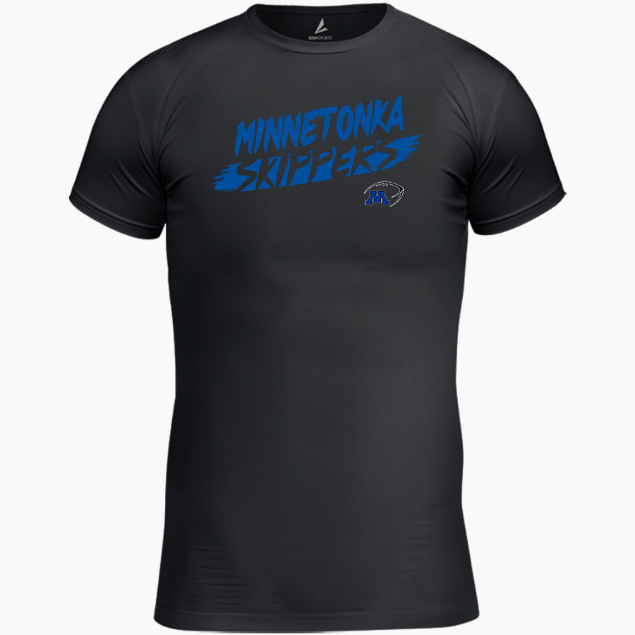 Minnetonka Skippers BSN SPORTS Youth Short Sleeve Compression Top