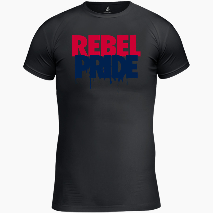 Carroll Rebels <span class="pdp-name-mascot">Carroll</span> BSN SPORTS Youth Short Sleeve Compression Top