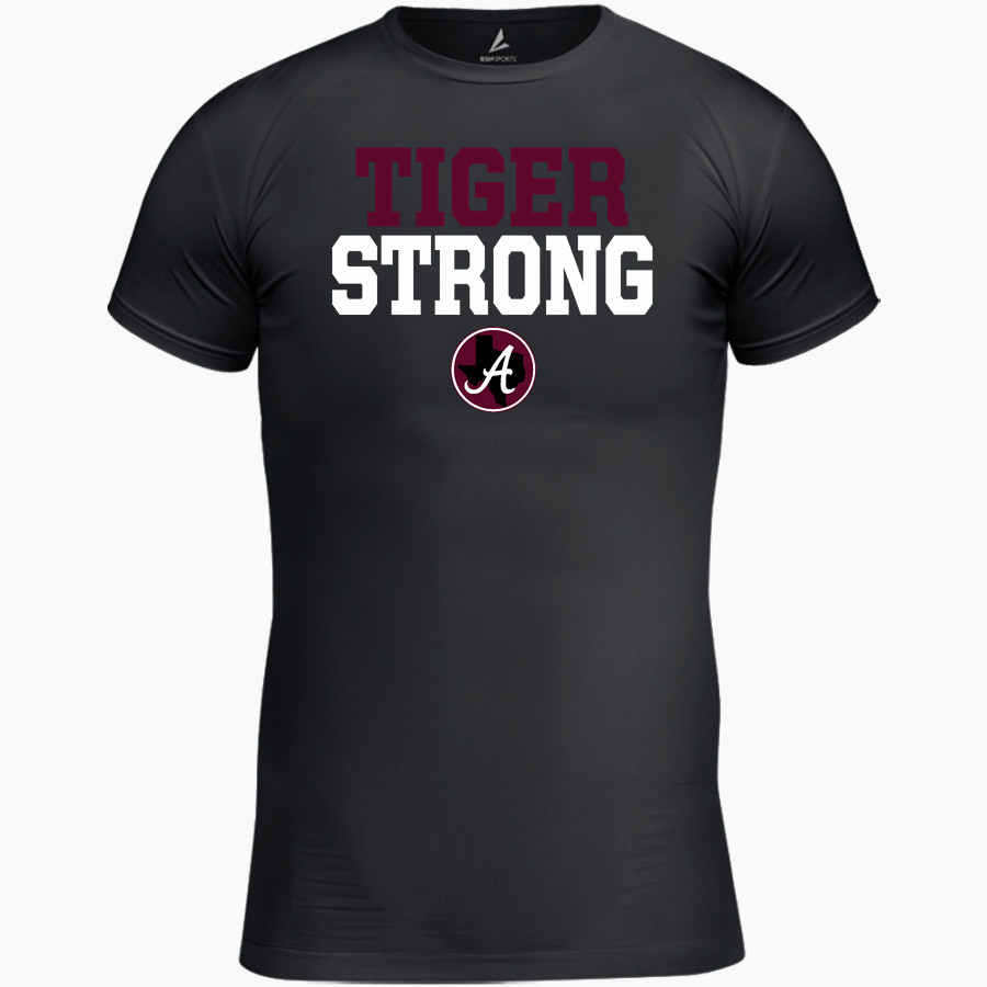 ARP HIGH SCHOOL TIGERS BSN SPORTS Youth Short Sleeve Compression Top