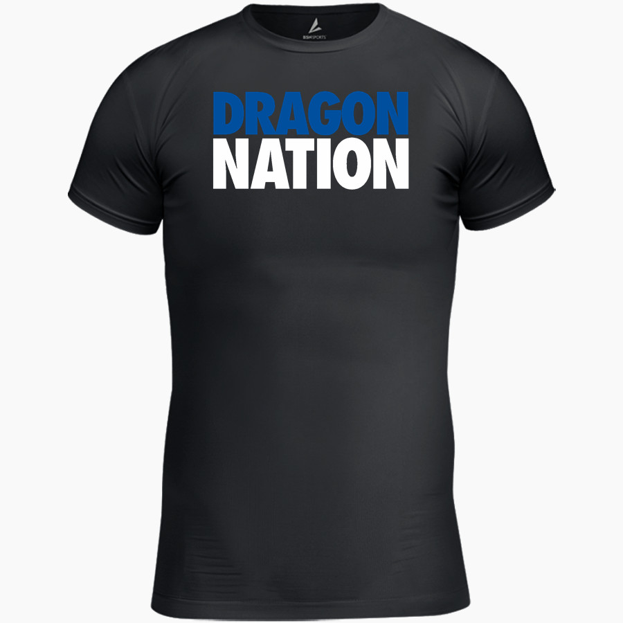 Mountainburg Dragons <span class="pdp-name-mascot">Mountainburg Dragons</span> BSN SPORTS Youth Short Sleeve Compression Top