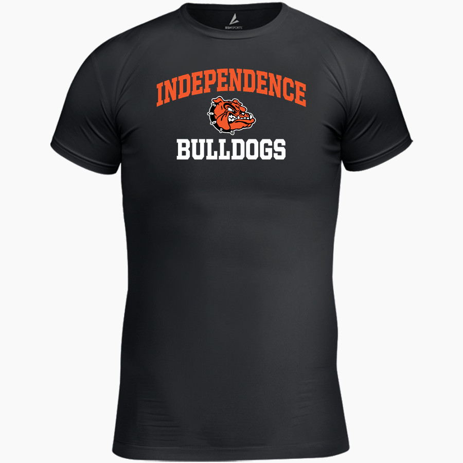 INDEPENDENCE HIGH SCHOOL BULLDOGS <span class="pdp-name-mascot">INDEPENDENCE BULLDOGS</span> BSN SPORTS Youth Short Sleeve Compression Top