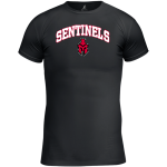 Marquette Sentinels <span class="pdp-name-mascot">Marquette Redettes</span> BSN SPORTS Youth Short Sleeve Compression Top Front Thumbnail