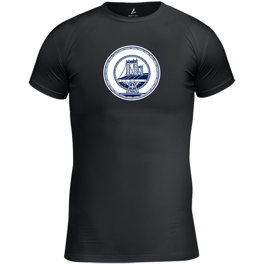 BROOKLYN TECHNICAL HIGH SCHOOL ENGINEERS <span class="pdp-name-mascot">BROOKLYN ENGINEERS</span> BSN SPORTS Youth Short Sleeve Compression Top