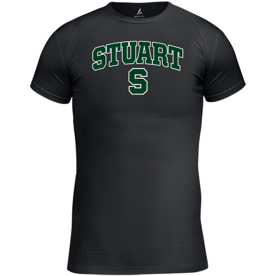 Stuart Athletics <span class="pdp-name-mascot">Stuart Country Day Tartans</span> BSN SPORTS Youth Short Sleeve Compression Top