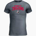 Everett Trojan <span class="pdp-name-mascot">Everett Trojans</span> BSN SPORTS Youth Short Sleeve Compression Top Front Thumbnail