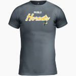 PREBLE HIGH SCHOOL HORNETS BSN SPORTS Youth Short Sleeve Compression Top Front Thumbnail