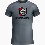 Belmont Abbey College The Official Store of the Crusaders BSN SPORTS Youth Short Sleeve Compression Top Front Thumbnail