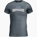 Moravian University Greyhounds <span class="pdp-name-mascot">Moravian University Greyhounds</span> BSN SPORTS Youth Short Sleeve Compression Top Front Thumbnail