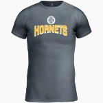 St. Helen Hornets <span class="pdp-name-mascot">St. Helen School Hornets</span> BSN SPORTS Youth Short Sleeve Compression Top Front Thumbnail