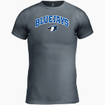 JEFFERSON HIGH SCHOOL BLUEJAYS <span class="pdp-name-mascot">JEFFERSON BLUEJAYS</span> BSN SPORTS Youth Short Sleeve Compression Top Front Thumbnail