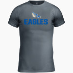 Brazosport Christian Eagles BSN SPORTS Youth Short Sleeve Compression Top Front Thumbnail
