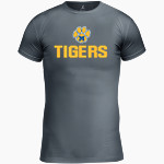 Mercy High School Tigers Online Store BSN SPORTS Youth Short Sleeve Compression Top Front Thumbnail