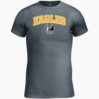 BSN SPORTS Youth Short Sleeve Compression Top