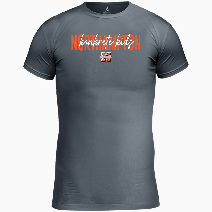 Northampton Konkrete Kids <span class="pdp-name-mascot">Northampton Area Middle School Konkrete Kids</span> BSN SPORTS Youth Short Sleeve Compression Top