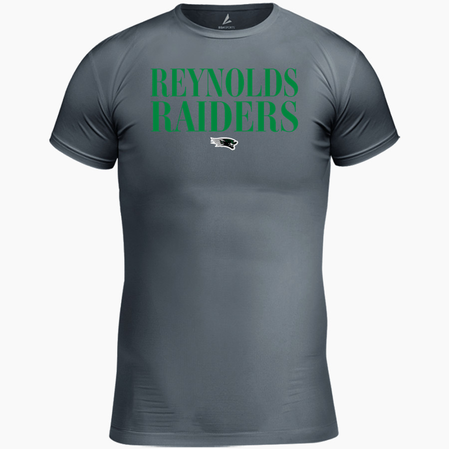 REYNOLDS HIGH SCHOOL RAIDERS <span class="pdp-name-mascot">REYNOLDS RAIDERS</span> BSN SPORTS Youth Short Sleeve Compression Top