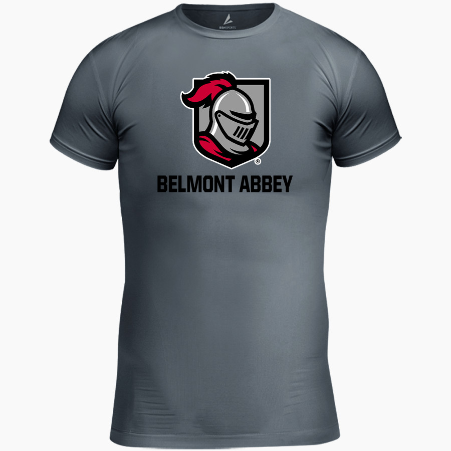Belmont Abbey College The Official Store of the Crusaders BSN SPORTS Youth Short Sleeve Compression Top