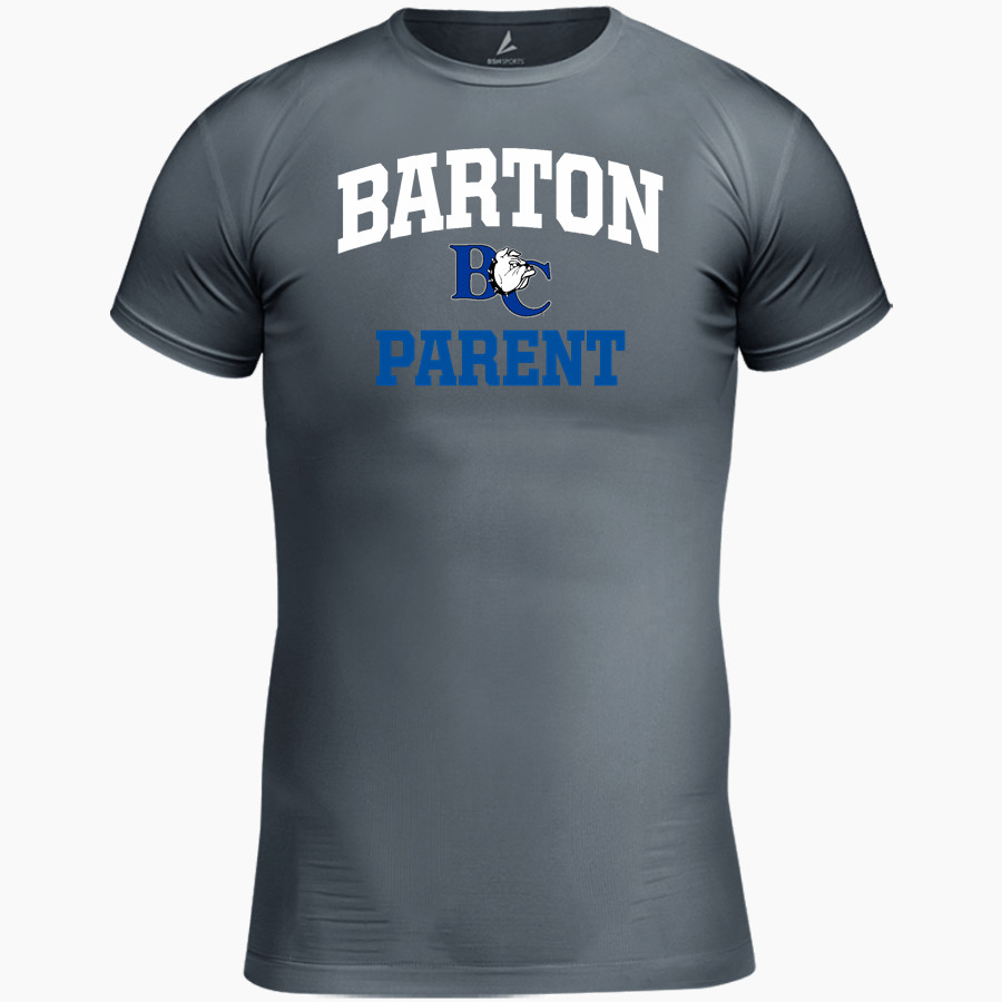 Barton College Official Store of the Bulldogs <span class="pdp-name-mascot">Barton Bulldogs</span> BSN SPORTS Youth Short Sleeve Compression Top