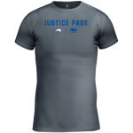 Justice Page Rhinos <span class="pdp-name-mascot">Justice Page Rhinos</span> BSN SPORTS Youth Short Sleeve Compression Top Front Thumbnail