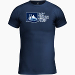 Bay Ridge Prep Tigers BSN SPORTS Youth Short Sleeve Compression Top Front Thumbnail