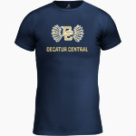 Decatur Central Hawks <span class="pdp-name-mascot">Decatur Central Hawks</span> BSN SPORTS Youth Short Sleeve Compression Top Front Thumbnail