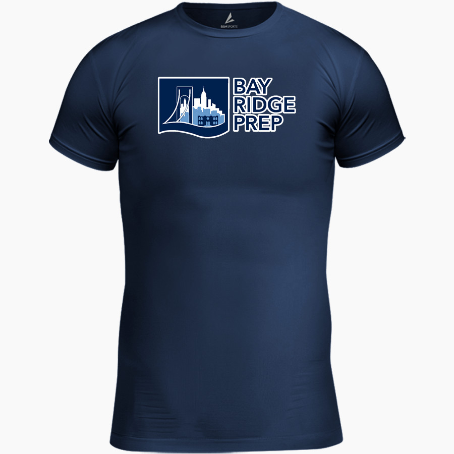 Bay Ridge Prep Tigers BSN SPORTS Youth Short Sleeve Compression Top