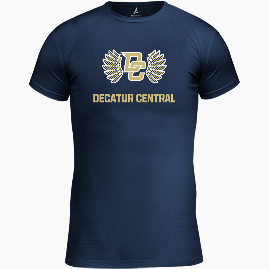 Decatur Central Hawks <span class="pdp-name-mascot">Decatur Central Hawks</span> BSN SPORTS Youth Short Sleeve Compression Top