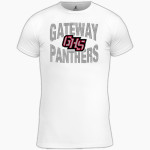 GATEWAY HIGH SCHOOL PANTHERS BSN SPORTS Youth Short Sleeve Compression Top Front Thumbnail