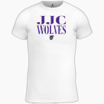 JJC Wolves BSN SPORTS Youth Short Sleeve Compression Top Front Thumbnail